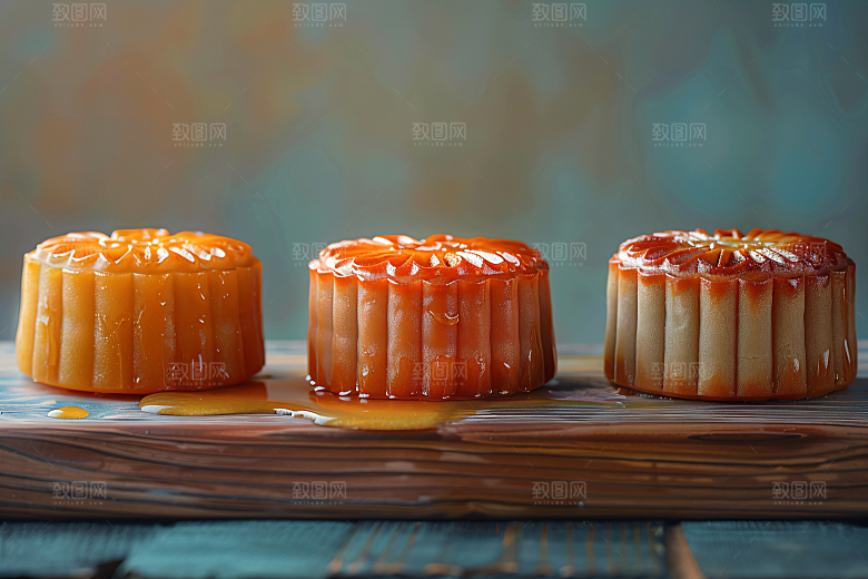 中秋月饼美食文化摄影图
