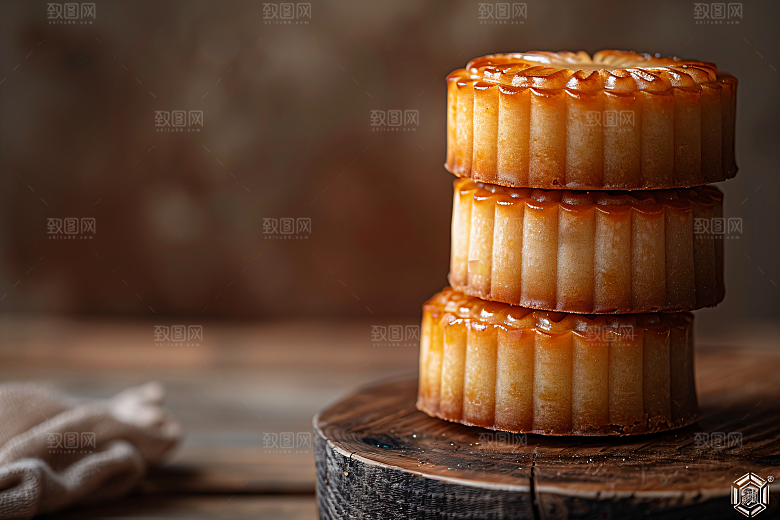 中秋月饼莲蓉月饼文化摄影图