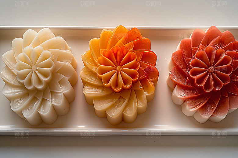 中秋月饼美食广式月饼摄影图