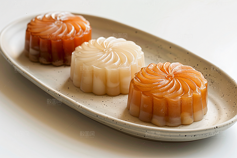 中秋月饼传统节日传统美食摄影图