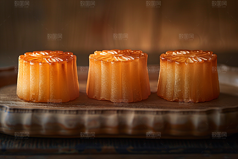 中秋月饼广式月饼传统节日摄影图