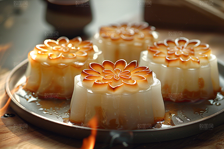 中秋月饼传统节日广式月饼摄影图