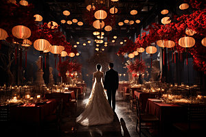 中式婚礼浪漫传统效果图