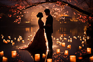 中式婚礼浪漫布置效果图