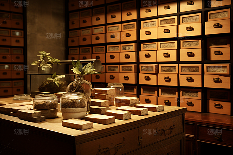 中药房高清环境摄影图