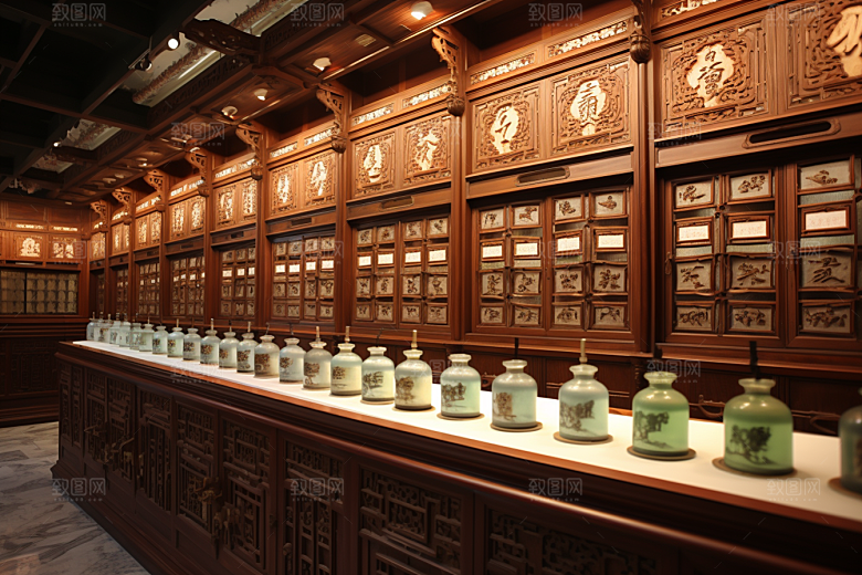 中药房高清医药摄影图