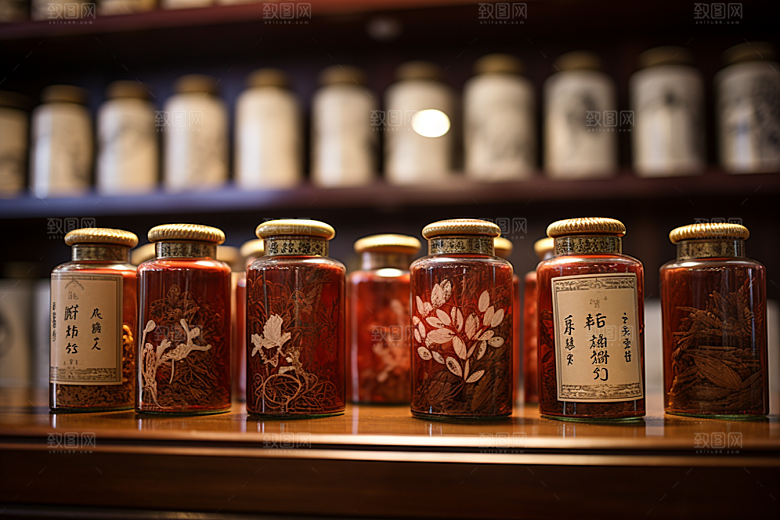 中药房高清室内摄影图