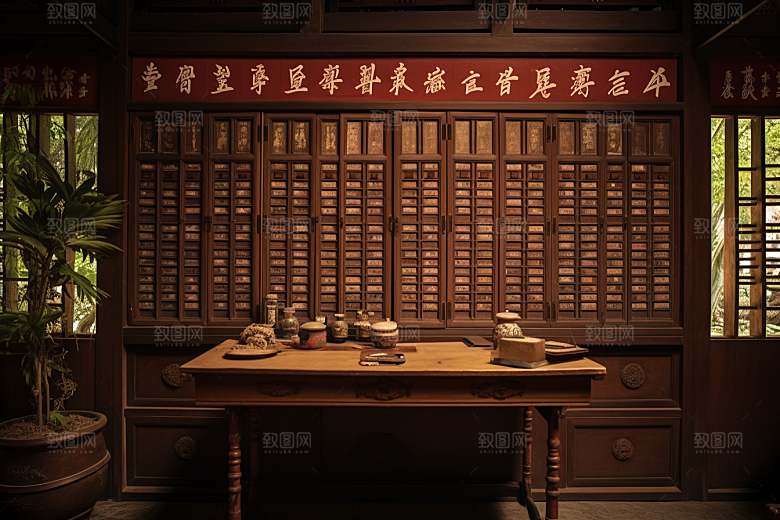 中药房高清环境摄影图