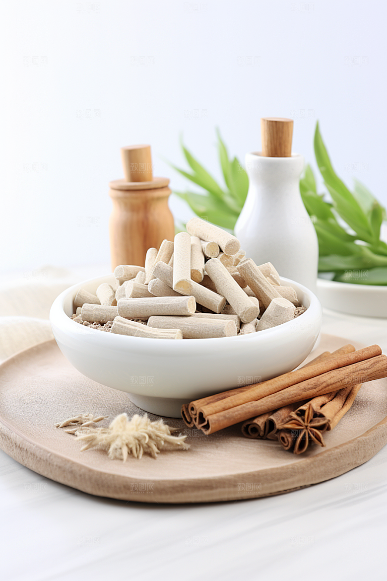 中药中草药草药摄影图