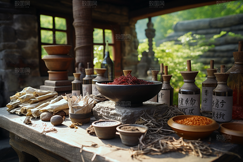 中药医疗高清摄影图
