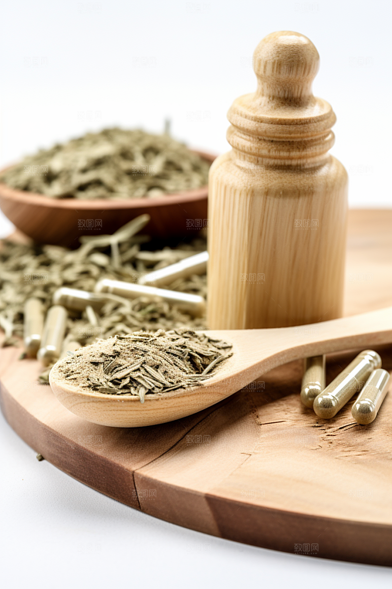 中药高清草药摄影图