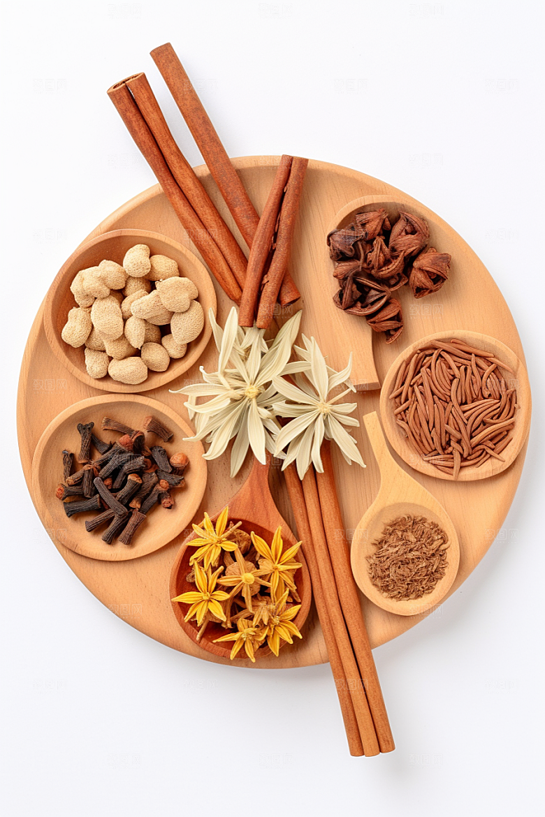 中药医疗草药摄影图