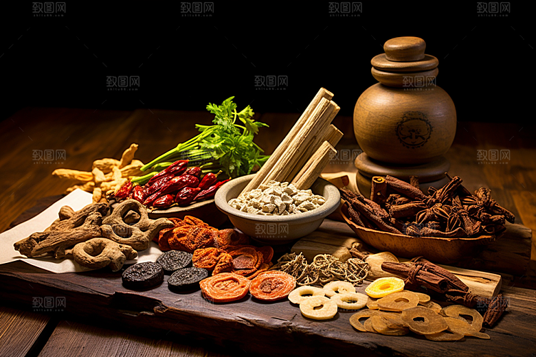 中药中草药高清摄影图