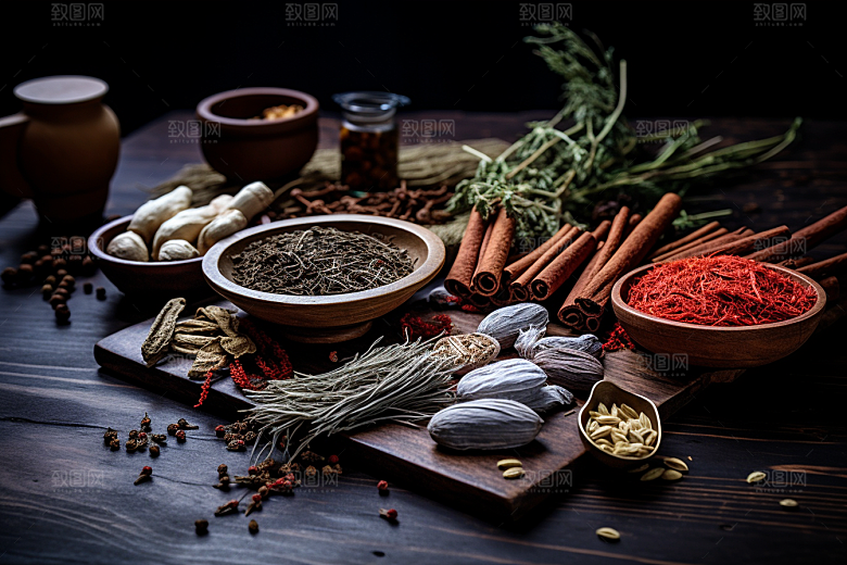 中药草药高清摄影图