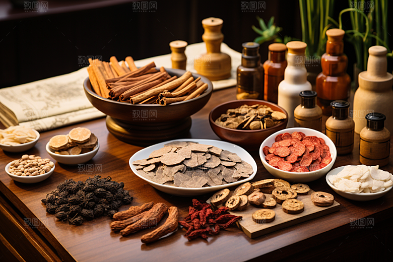 中药中草药中医摄影图
