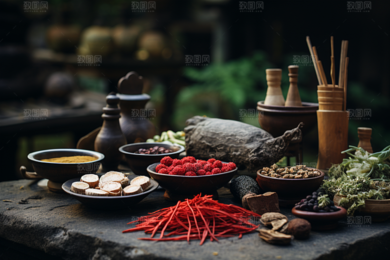 中药医疗高清摄影图
