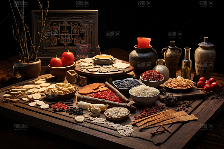 中药医疗高清摄影图