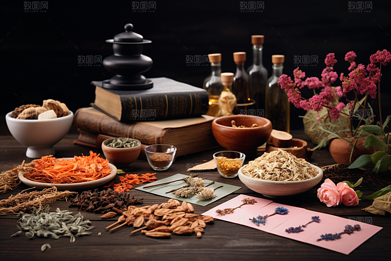 中药高清中草药摄影图