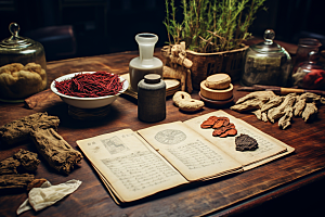 中药中草药高清摄影图