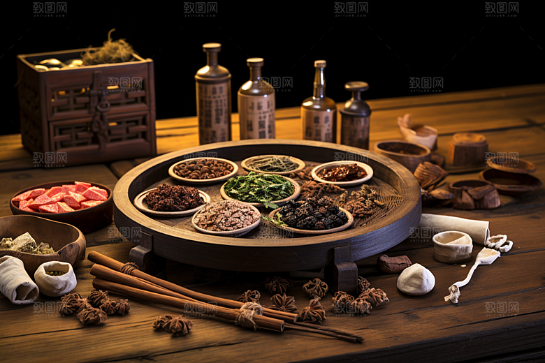 中药医疗健康摄影图