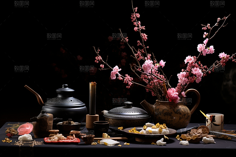中药中草药中医摄影图