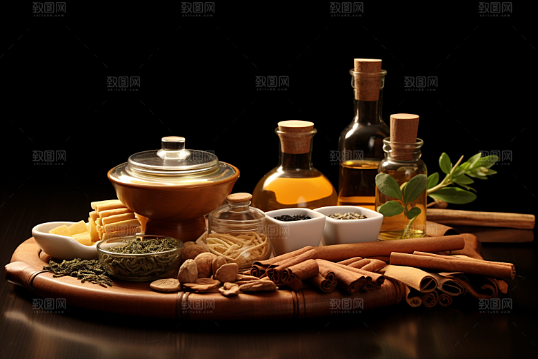 中药高清中草药摄影图