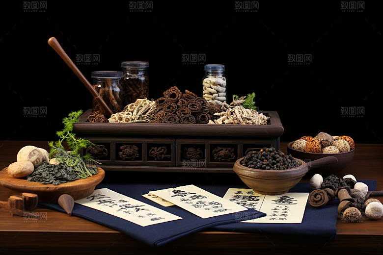 中药医疗高清摄影图