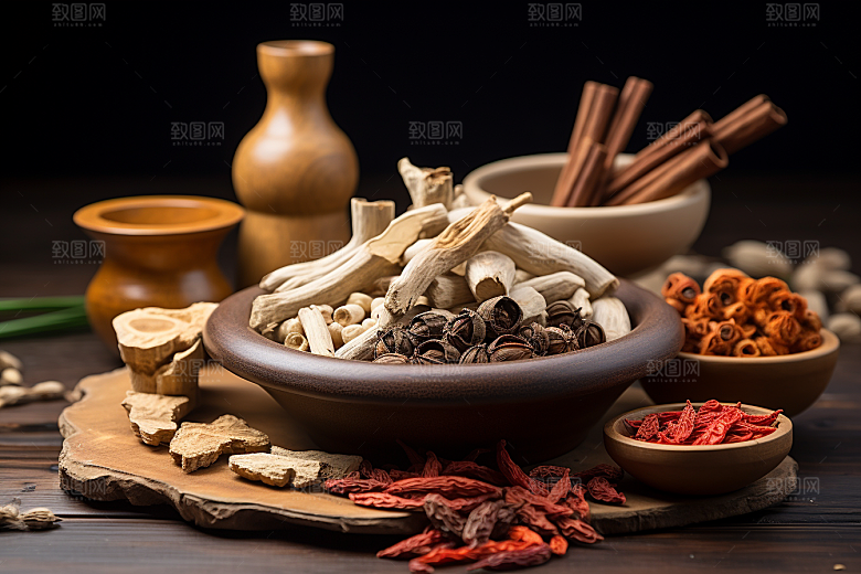 中药高清健康摄影图