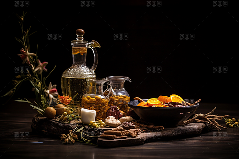 中药中医中草药摄影图