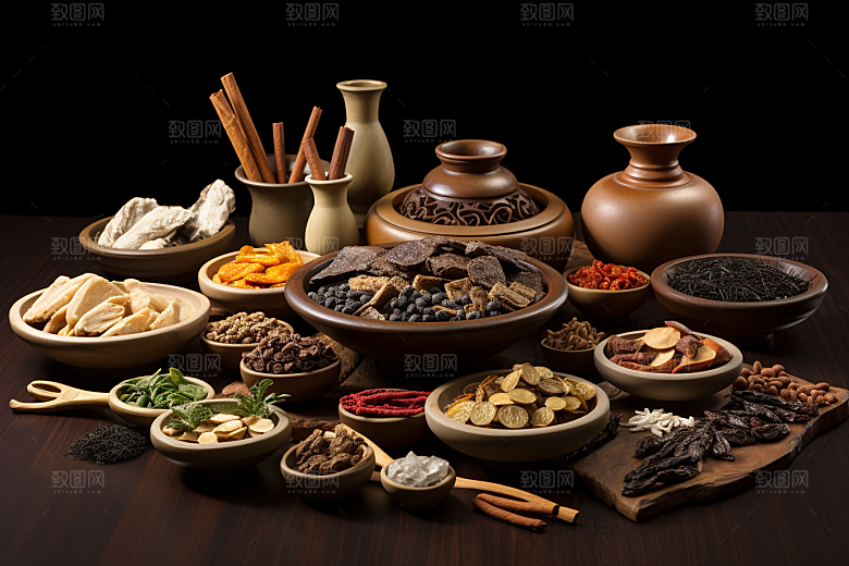 中药高清中草药摄影图