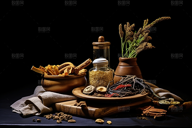 中药高清中草药摄影图