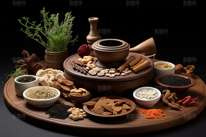 中药健康高清摄影图