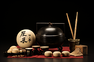中药药方抓药摄影图