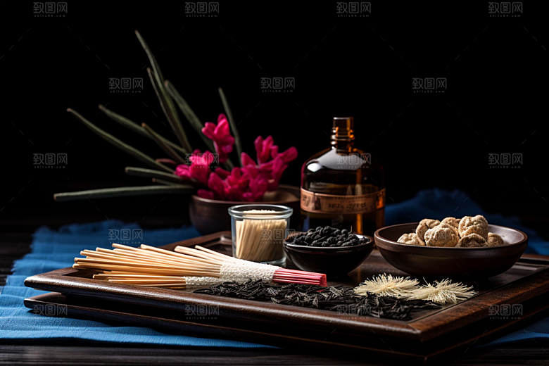 中药草药中医摄影图