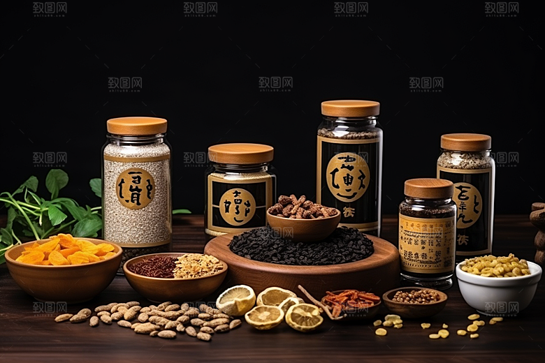 中药中草药中医摄影图