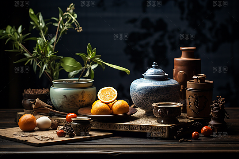 中药健康高清摄影图