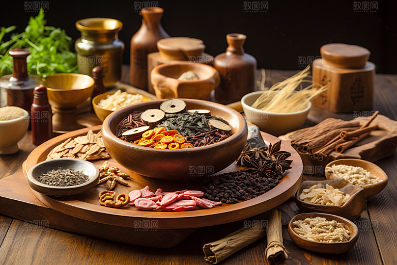 中药中草药中医摄影图