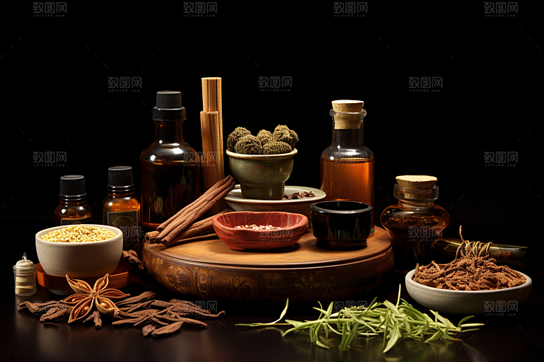 中药中草药高清摄影图