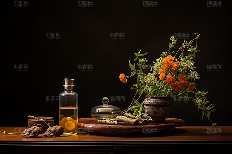 中药高清中草药摄影图