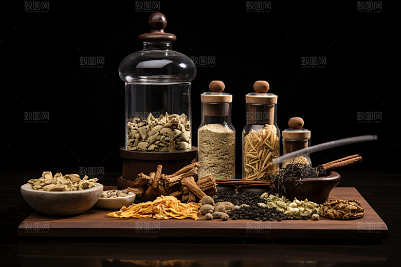 中药高清中草药摄影图