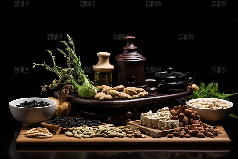 中药草药中草药摄影图
