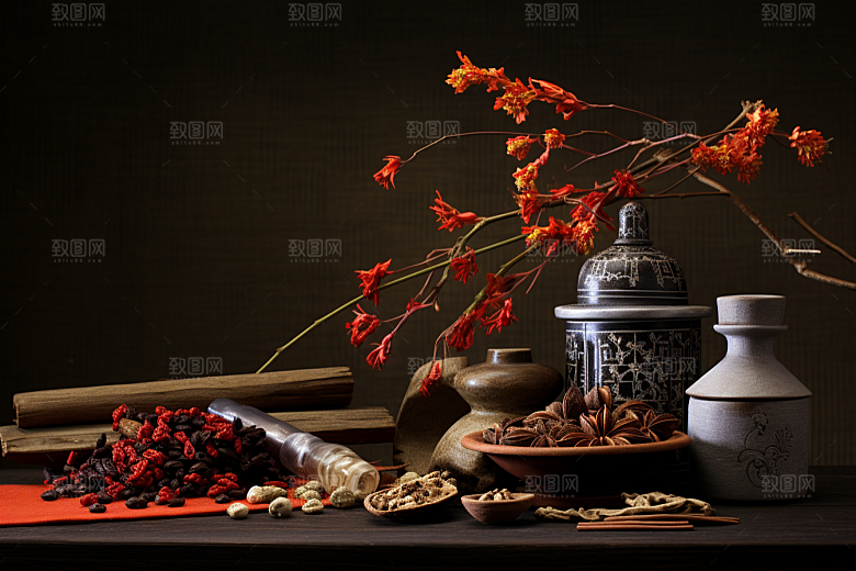 中药高清中医摄影图