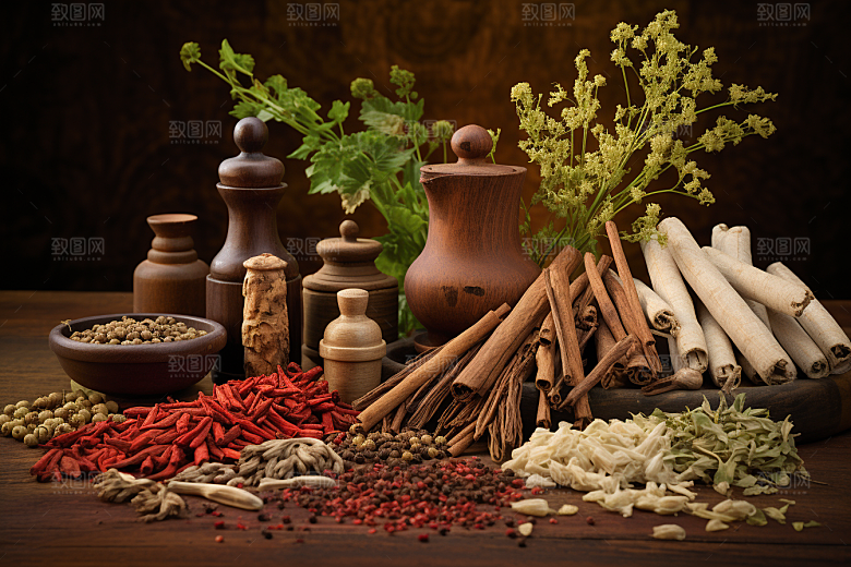 中药中草药高清摄影图