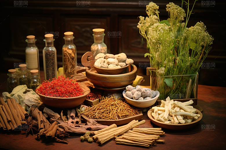 中药高清中草药摄影图