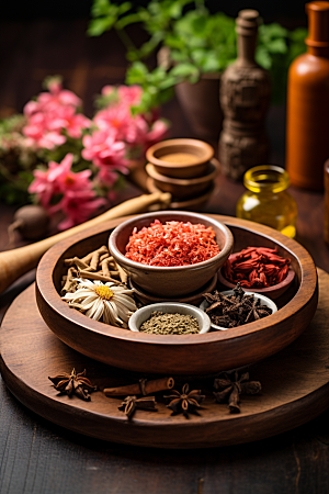 中药草药中医摄影图