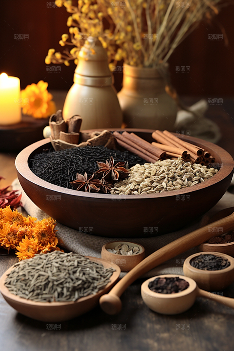中药高清中草药摄影图