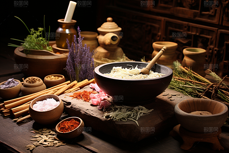 中药高清中草药摄影图