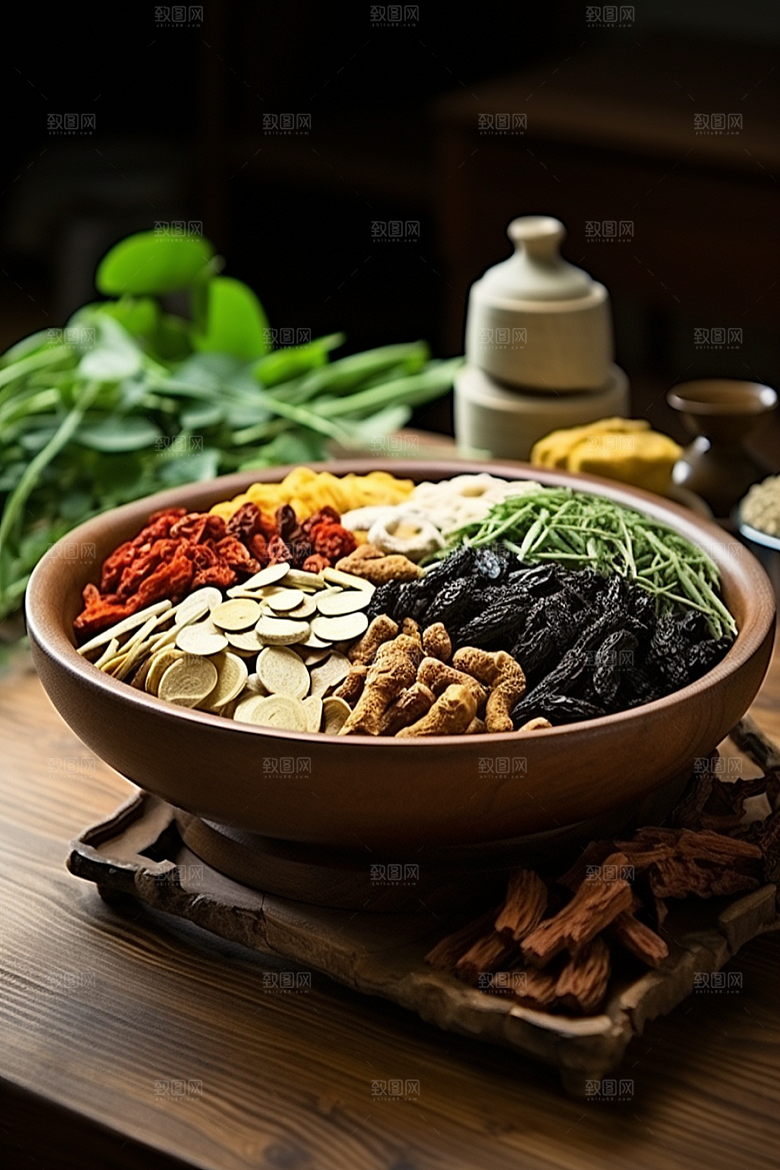 中药中草药高清摄影图