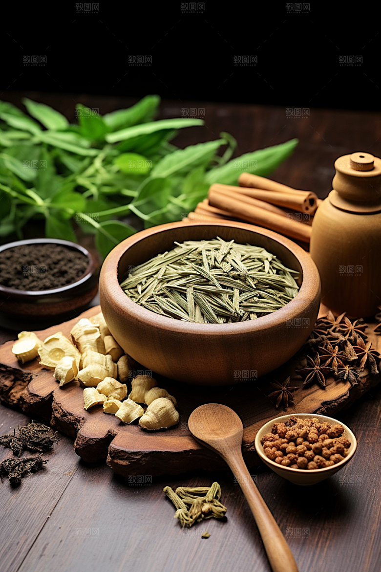 中药草药中草药摄影图