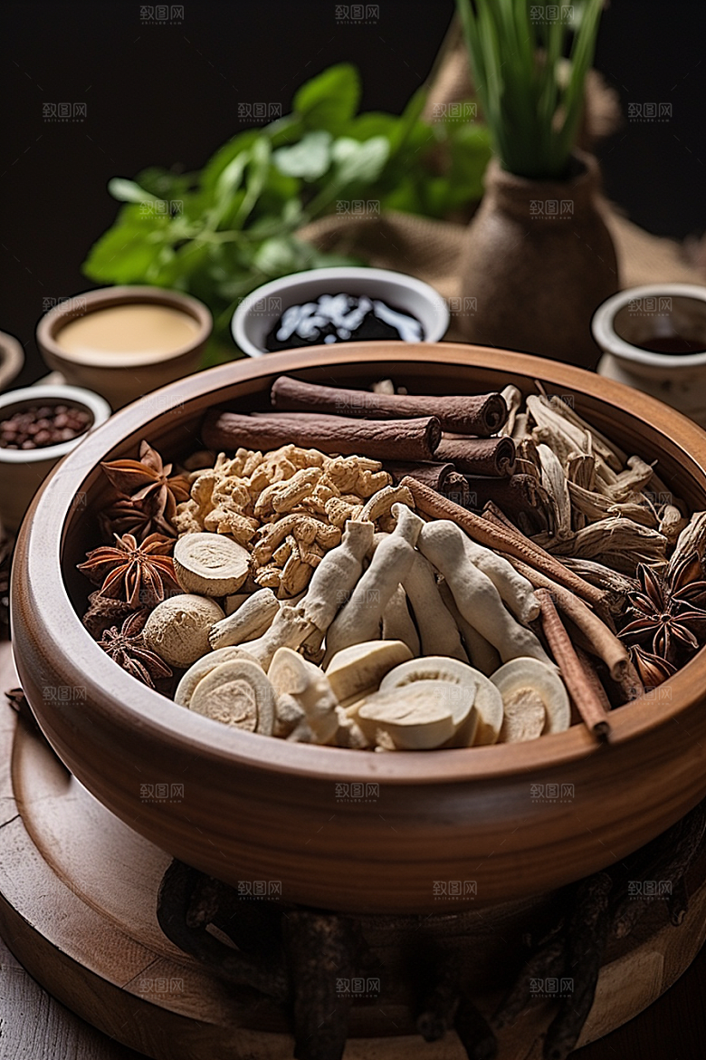 中药健康医疗摄影图